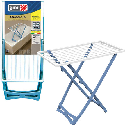 Vileda Gimi Stendino Cucciolo | Stendino Compatto 10 m Made in Italy Gimi