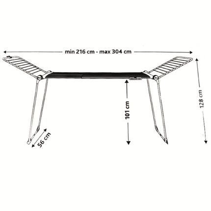 Vileda Stendibiancheria Estensibile Infinity Flex – 30m di Stenditura Vileda