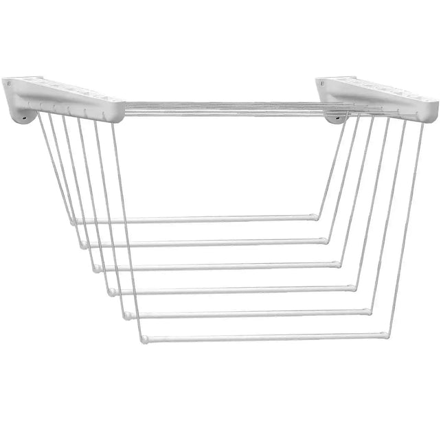 Stendino Panni Parete/Soffitto 160Cm Plastica Versatile Antiruggine Salvaspazio