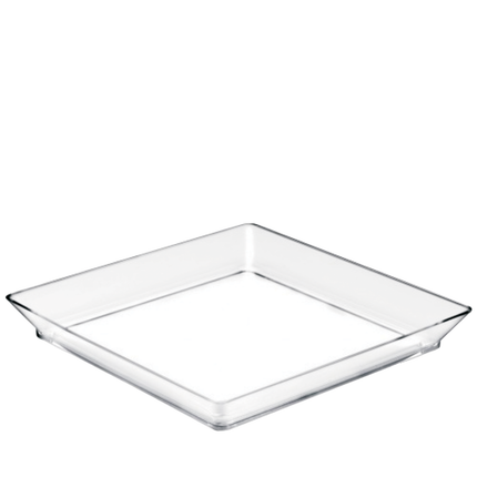 Vassoio Medium Plate Ps Trasp. Conf. 12 Pz. Cm. Goldplast