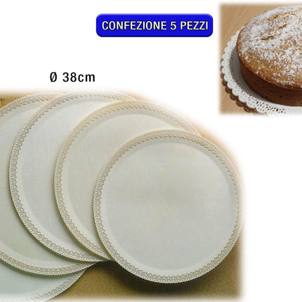 Vassoio Trinati Conf. 5 Pz. Cm.38 GP Plast