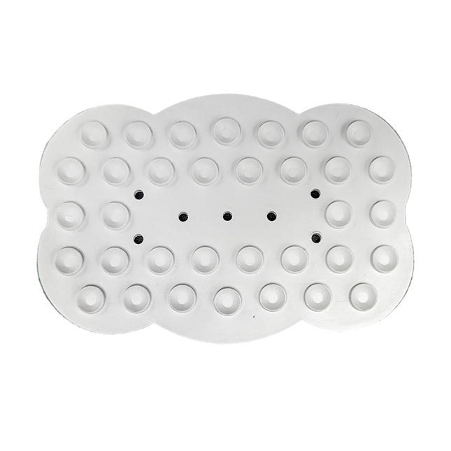 Poggiasapone Con Ventosa Bianco