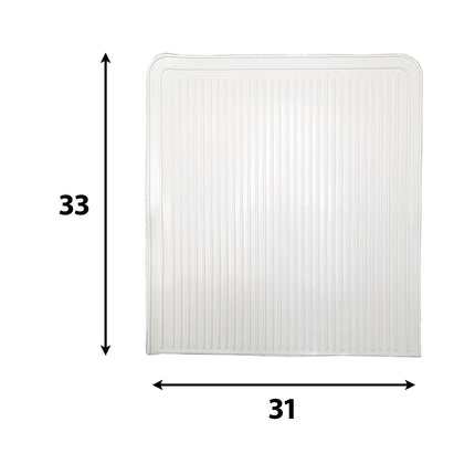 Tappeto Lavello Interno Cm.33X31 Bianco