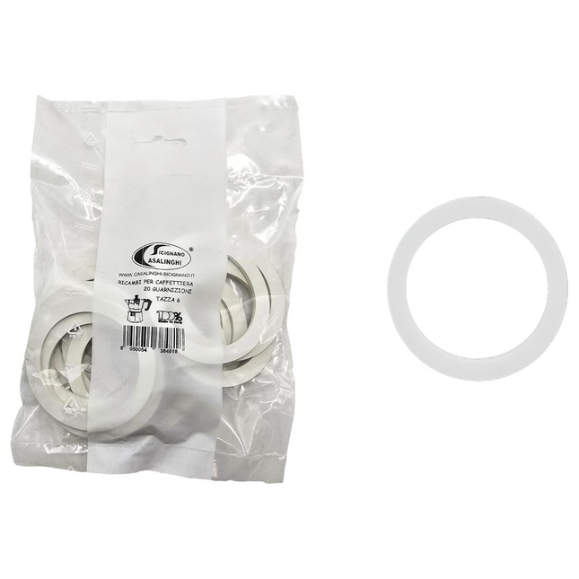 Guarnizione X Caffettiera 6 Tazze Conf. 20 Pz.