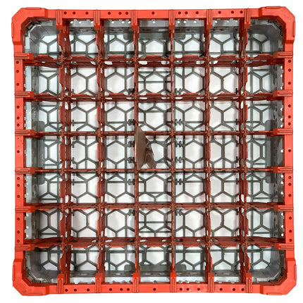 Genus Dei Cestello Impilabile Per Lavaggio 49 Bicchieri Adattabile Cm.49X49 Mm.120X240H Genus Dei