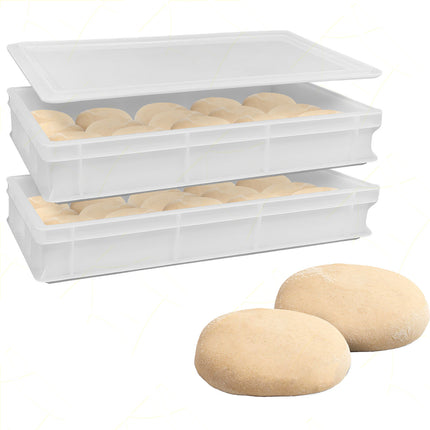 Sicignano Contenitore Panetti Lievitazione Pane Cassetta Portaimpasto Sovrapponibile