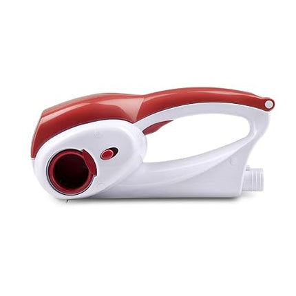 Girmi GT02 Grattugia Ricaricabile, 12W, 2 Rulli INOX, Bianco/Rosso Girmi