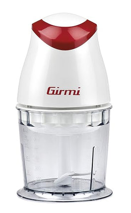 Girmi TR01 Tritatutto, 350 W, Lame Inox, Funzionamento PULSE, 500 ml, Bianco Girmi