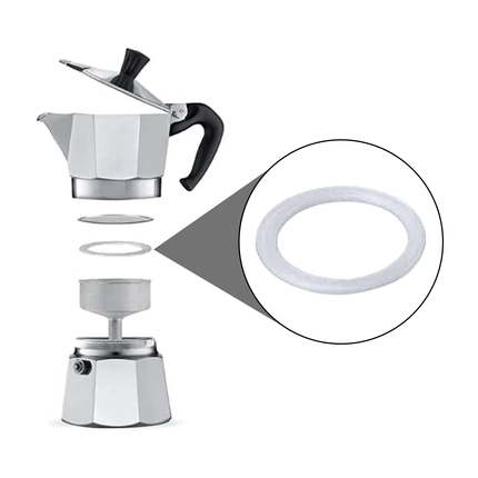 Sicignano Guarnizione 3 Ricambi Filtro Caffettiera Moka Macchinetta Caffè Bialetti Pedrini