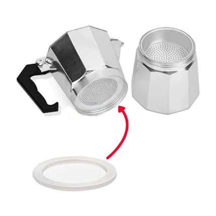 Pedrini Guarnizione 3 Ricambi Filtro Caffettiera Moka Macchinetta Caffè Pedrini