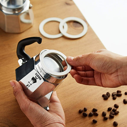 Bialetti Guarnizione e Filtro Ricambi Caffettiera Moka