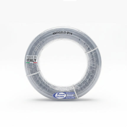 Tubo irrigazione antigelo PVC cristallo 14x19 mm trasparente Made in Italy – rotolo 15 m o 25 m Casalinghi Sicignano