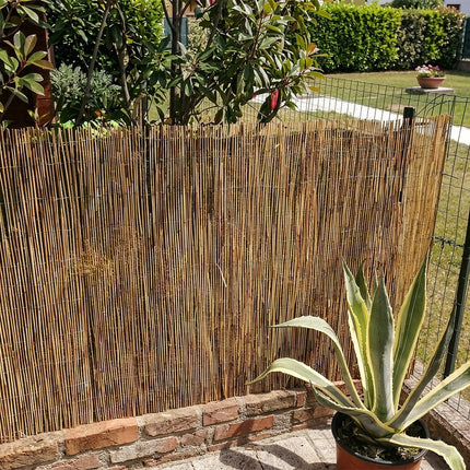 Casalinghi Sicignano Arella in Bamboo Pelato – Canniccio Frangivista in Rotolo, Varie Misure, per Recinzioni, Pergole, Ombreggiatura e Arredo Esterno Casalinghi Sicignano