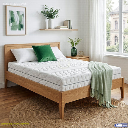 Materasso FACILE H20 cm in AirFoam Firm – Sfoderabile, Antistatico e Anallergico | 100% Made in Italy Matrimoniale King Size Casalinghi Sicignano