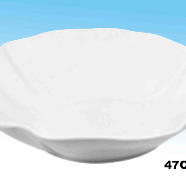 Conchiglia Melamina Cm.47x14,6h Bianca IBCT