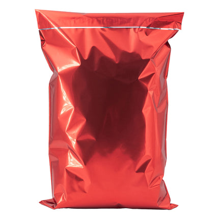 Buste Metallizzate Conf. 50 Pz. Cm.10X15 Lucide T.U. Rosso