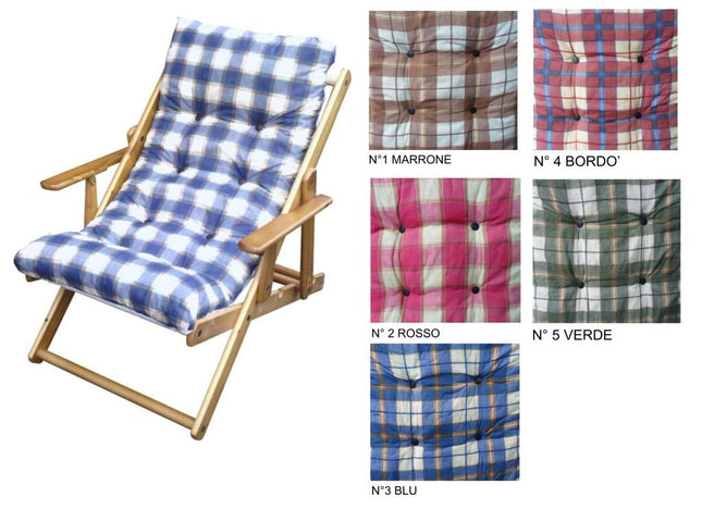 Poltrona Relax Imbottita Morbida - Colori Assortiti per Comfort e Stile Maslegno