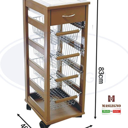 Carrello Vesuvio Salvaspazio C/Cass. Tortora-8033433381790