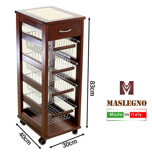Carrello Vesuvio Salvaspazio C/Cass. Noce *-8033433380502