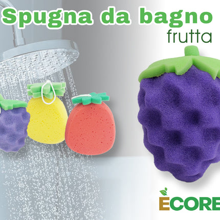 Spugna Da Bagno Forma Frutta Ass. Intrade