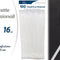 Set Fascette Professionali Bianche 100 Pezzi da 16 cm | Fascette Stringicavo per Cablaggio e Fai da Te, Misura Confezione 25x10 cm Tutto Tutto Meno Meno®