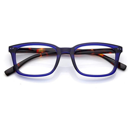 GianMarcoVenturi Savona Occhiali da Lettura, Standard Unisex-Adulto Blu-Tartaruga Industrie Ottiche Italiane