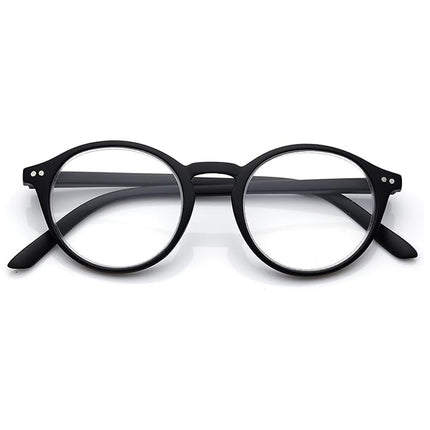 GianMarcoVenturi Palermo Occhiali da Lettura, Standard Unisex-Adulto Nero Industrie Ottiche Italiane