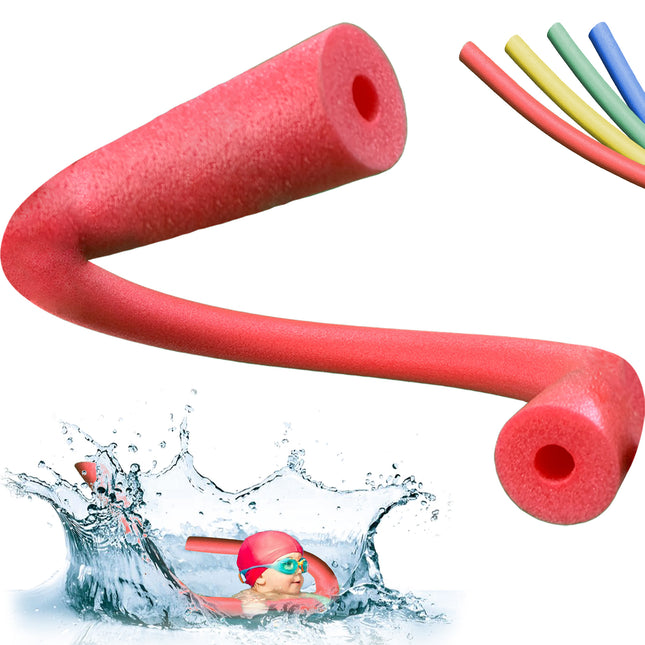Tubo Galleggiante Piscina Pieghevole in Spugna 150 cm, Ø 6 cm – Noodle per Nuoto, Acquagym e Mare, Colori Assortiti 3 Pezzi Due Esse