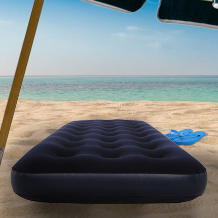 Materassino Floccato Gonfiabile – Morbidezza e Comfort per Mare, Piscina e Campeggio! BTX