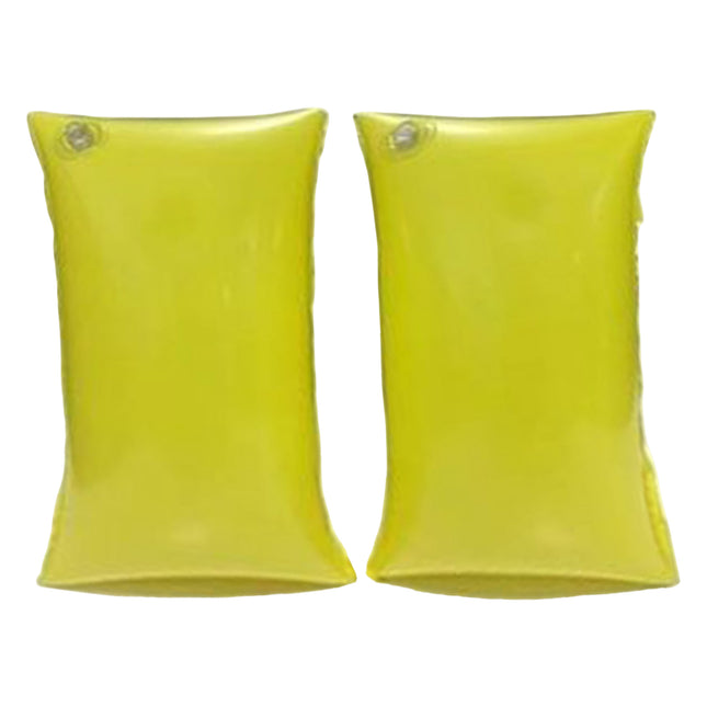 Braccioli Salvagente Maxi Ragazzi Bambini Tinta Unita Gonfiabili per Nuoto Mare Piscina 30x15cm Colori Assortiti