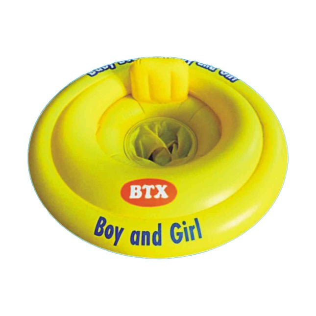 BTX Ciambella Baby Float Circolare con Mutandina e Maniglie Ø70cm – Sicurezza e Comfort per Neonati, Ideale per Mare e Piscina, Adatta ai Bambini fino a 3+ anni BTX