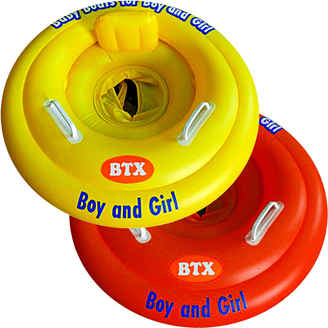 Ciambella Baby Float con Mutandina e Maniglie Ø70cm – Sicurezza e Comfort per Neonati, Colori Assortiti, Perfetta per Mare e Piscina, Adatta ai Bambini dai 3+ anni