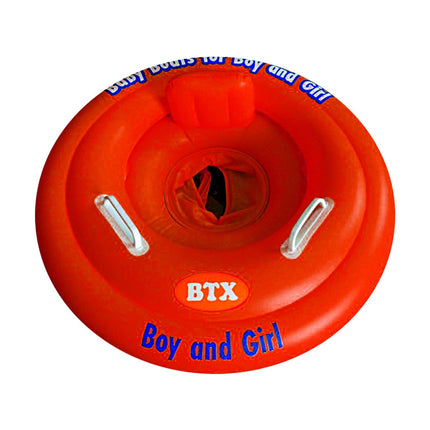 Ciambella Baby Float Circolare con Mutandina e Maniglie Ø70cm – Sicurezza e Comfort per Neonati, Ideale per Mare e Piscina, Adatta ai Bambini fino a 3+ anni BTX