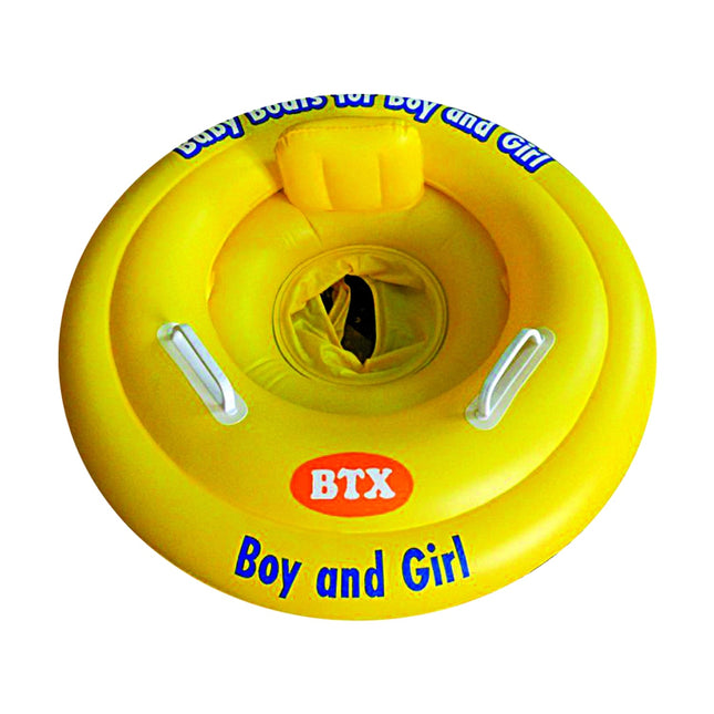 Ciambella Baby Float con Mutandina e Maniglie Ø70cm – Sicurezza e Comfort per Neonati, Colori Assortiti, Perfetta per Mare e Piscina, Adatta ai Bambini dai 3+ anni