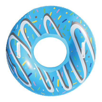 Ciambella Gonfiabile Ø76cm Fantasia Donut – Colorata e Divertente, Ideale per Mare, Piscina e Party Estivi, Adatta ai Bambini dai 3+ anni