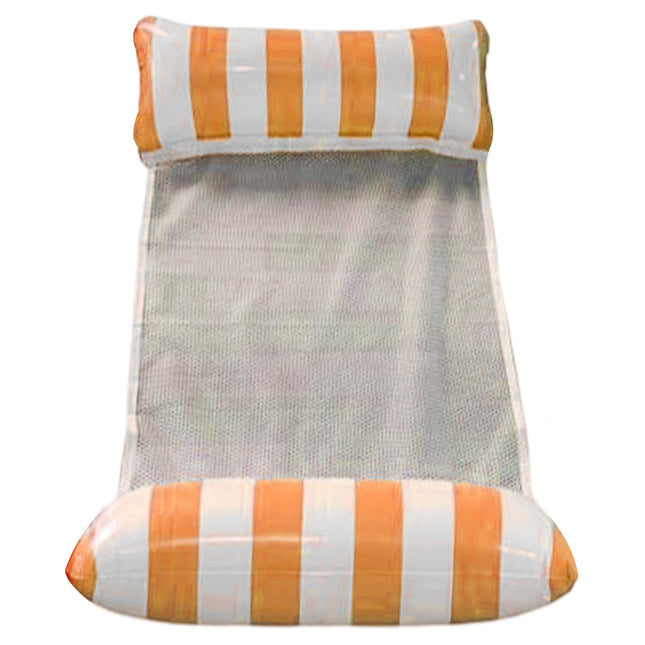Amaca Gonfiabile 133x71cm Vinile Colori Assortiti Resistente Confortevole