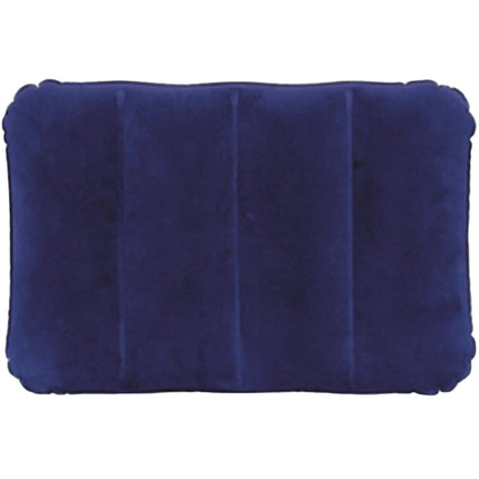Cuscino Gonfiabile Floccato 53x37cm, Morbido e Compatto da Viaggio