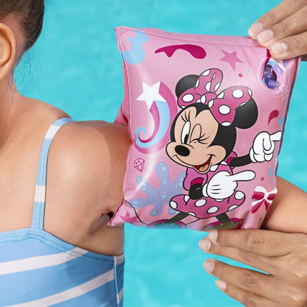 Braccioli Salvagente Ragazzi Bambini Fantasia Minni Mouse per Nuoto Mare Piscina 23x15cm