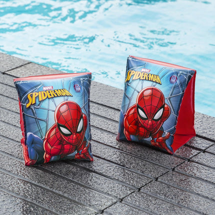 Braccioli Salvagente Ragazzi Bambini Fantasia Spiderman per Nuoto Mare Piscina 23x15cm