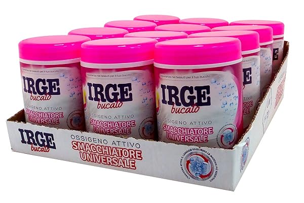IRGE Stiro Additivo Bucato Polvere, Bianco Irge