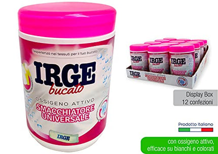 IRGE Stiro Additivo Bucato Polvere, Bianco Irge