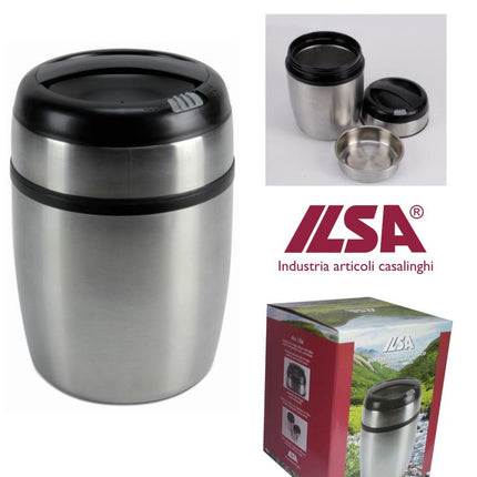 Ilsa Portavivande Termico Litri 1,5 Inox Abs Ilsa
