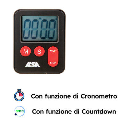 Ilsa Timer Digitale Tascabile Abs Ilsa