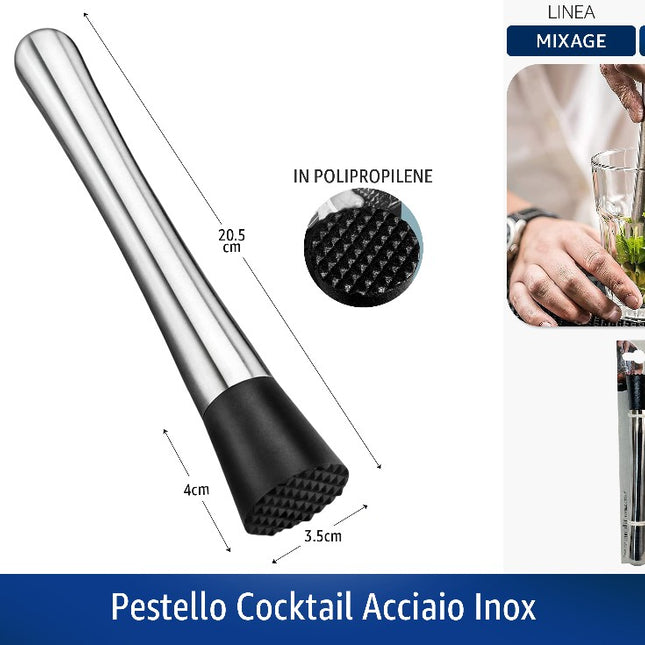 Ilsa Pestello Cocktail Acciaio Inox Ilsa