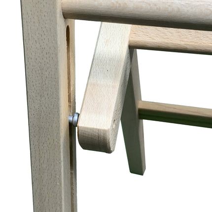 Sicignano Sedia Pieghevole Classica In Legno Di Faggio: Design Tradizionale E Robusta Funzionalità