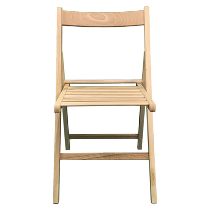 Sicignano Sedia Pieghevole Classica In Legno Di Faggio: Design Tradizionale E Robusta Funzionalità Casalinghi Sicignano