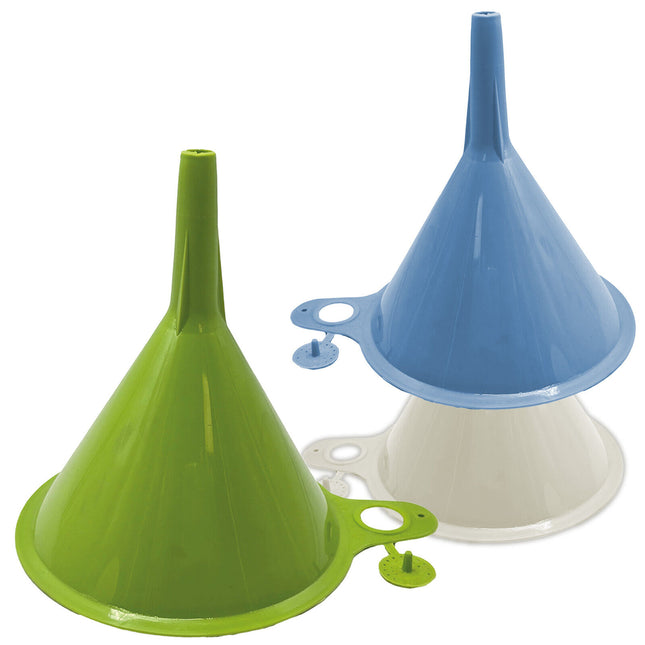 Bronzo Imbuto In Plastica Per Travaso Liquidi: Colori Assortiti, Varie Misure (12/14/16Cm)