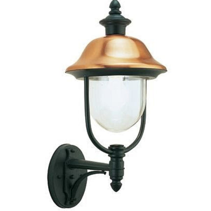 Sovil Applique In Alto E27 Linea Rustica Colore Grigio/Rame