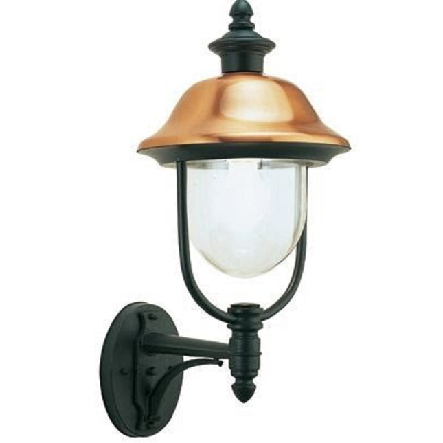 Sovil Applique In Alto E27 Linea Rustica Colore Grigio/Rame
