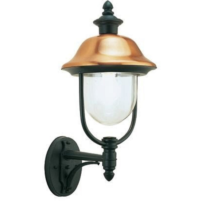 Sovil Applique In Alto E27 Linea Rustica Colore Grigio/Rame Sovil
